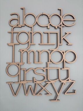 Whimsical ABC Nursery/Baby Decor